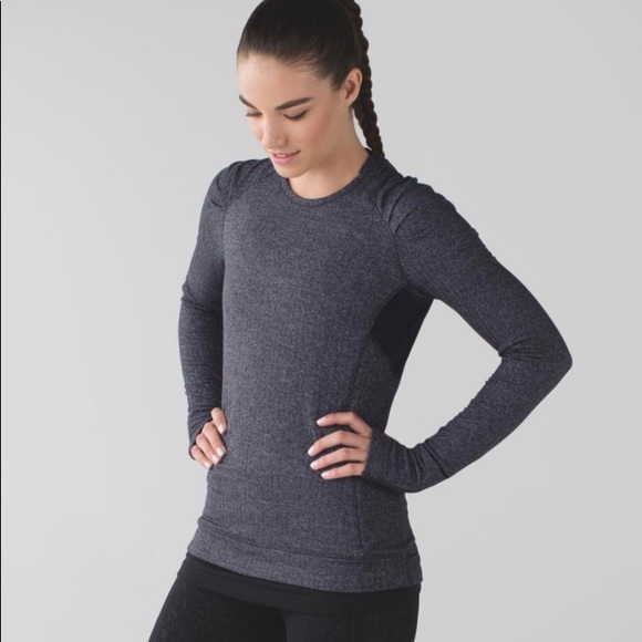 lululemon athletica Tops - LULULEMON THINK FAST LONG SLEEVE PULLOVER.SIZE 6